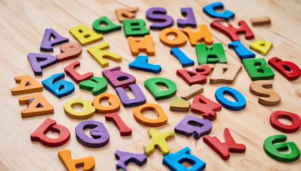 Stimulez le Développement Cognitif de Votre Enfant : Apprenez l'Alphabet avec un Jeu Magnétique en Bois