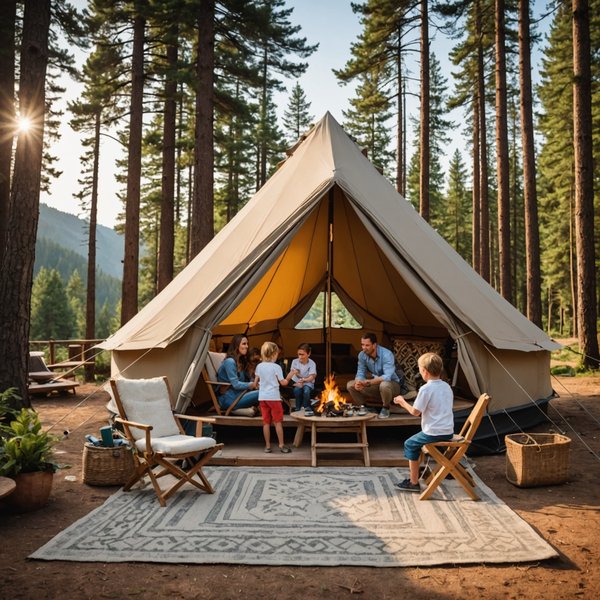 Glamping en Famille : Destinations Idéales pour une Expérience de Camping Luxueux
